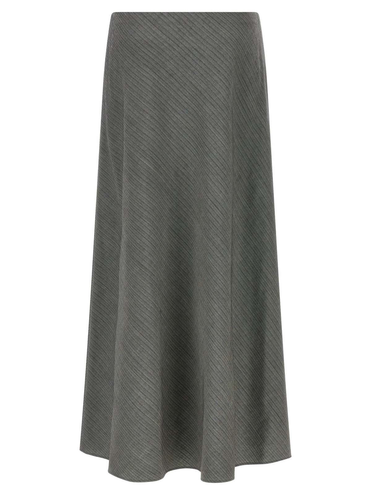 Mini-jupe Alberta Ferretti en viscose grise