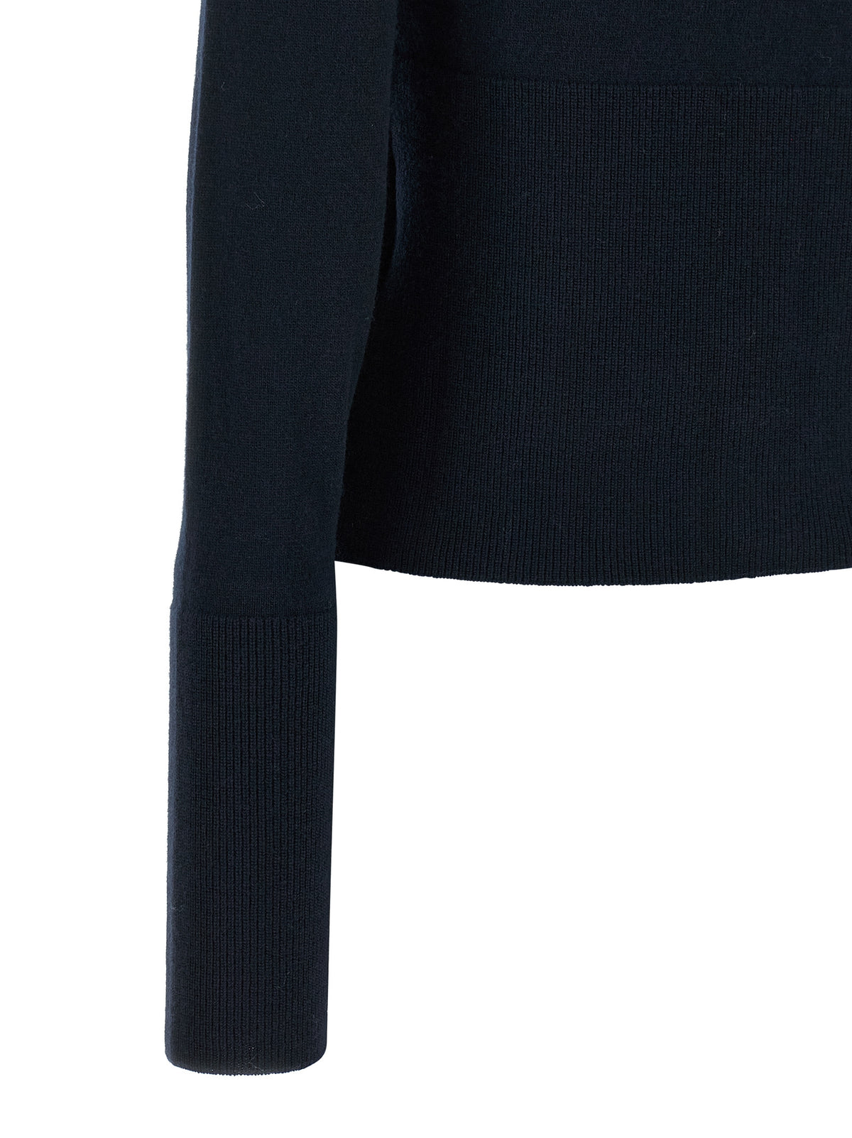 Gilet Chloé en laine bleue