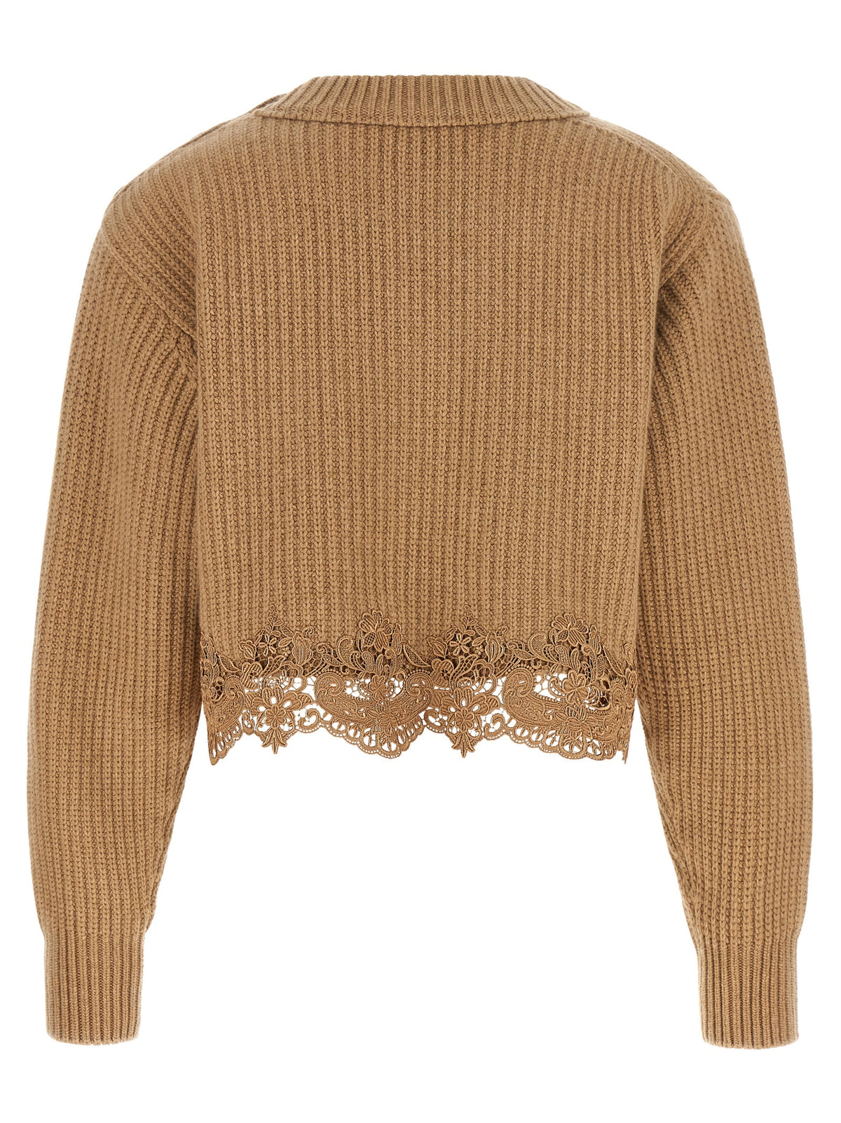 Gilet en laine beige Chloé