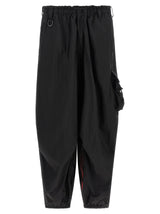 Y-3 Black Polyamide Cargo Pants