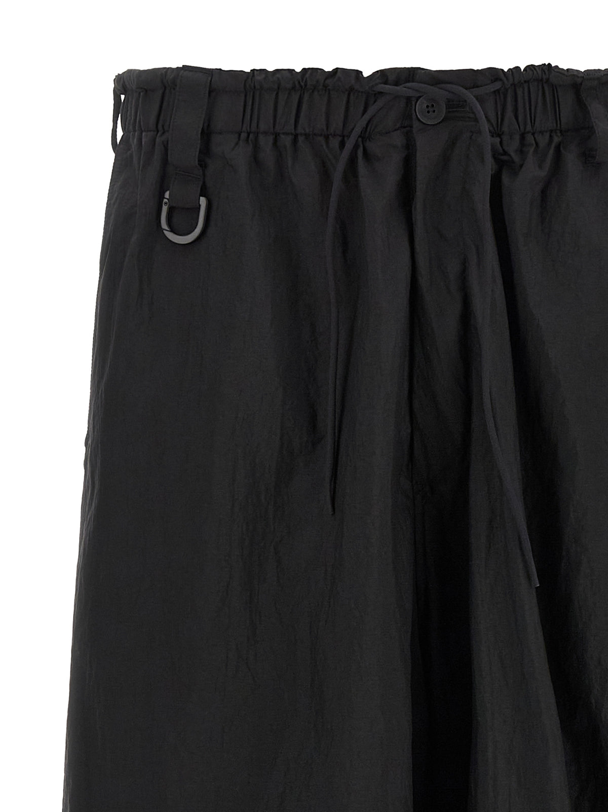 Y-3 Black Polyamide Cargo Pants