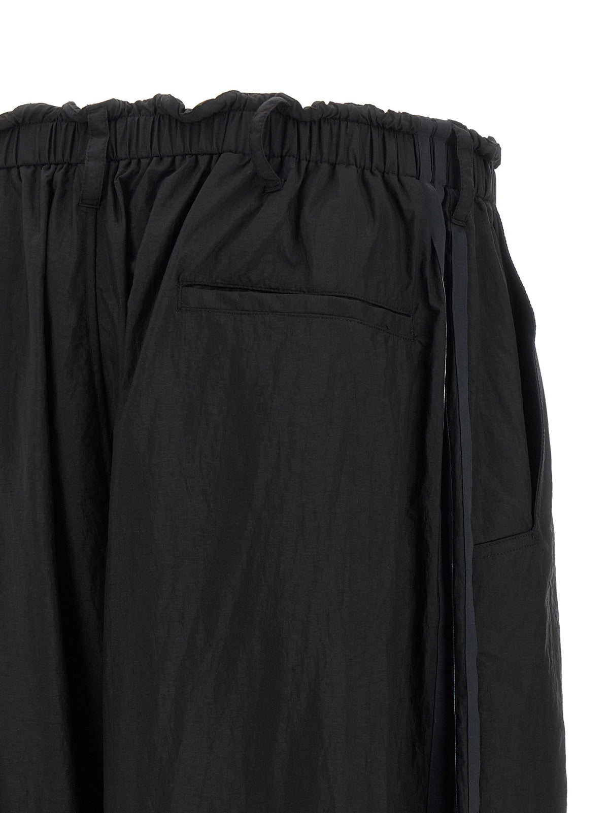 Y-3 Black Polyamide Cargo Pants