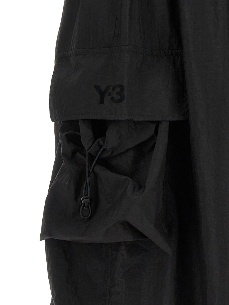 Pantalon cargo Y-3 en polyamide noir