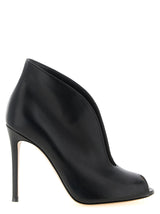 Bottines Gianvito Rossi en cuir d'agneau noir