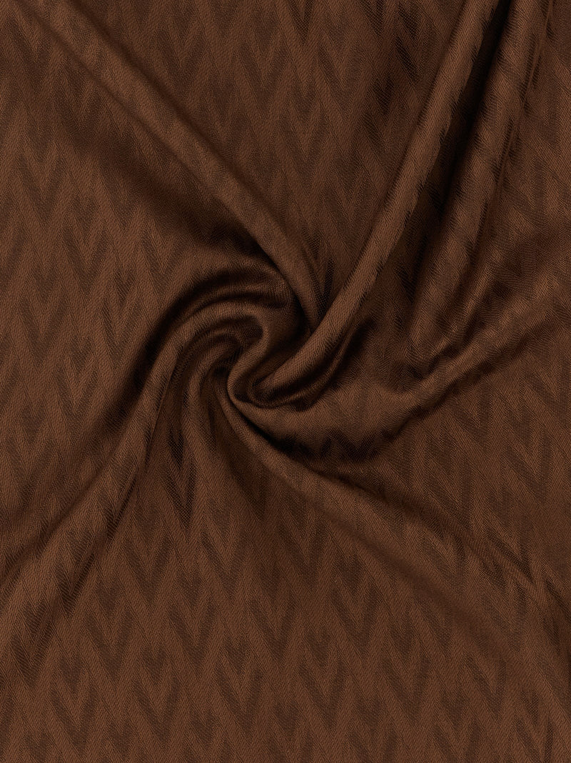 Écharpe en soie marron Valentino Garavani