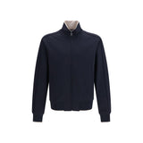 Veste longue Dolce & Gabbana en polyamide bleu
