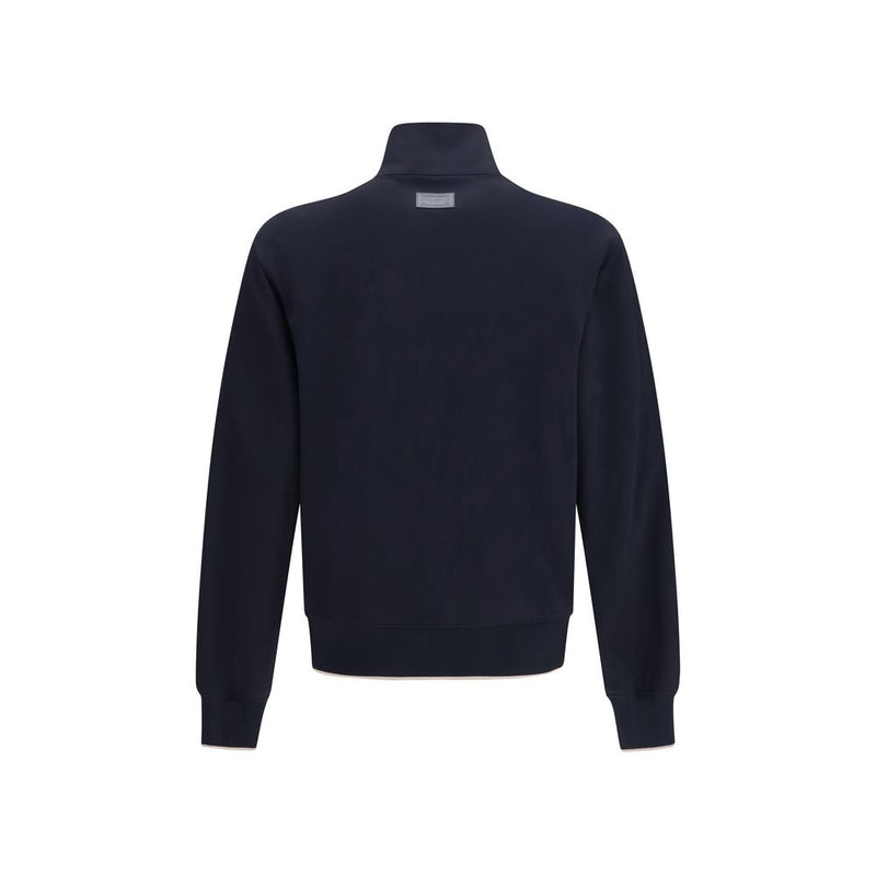 Veste longue Dolce & Gabbana en polyamide bleu