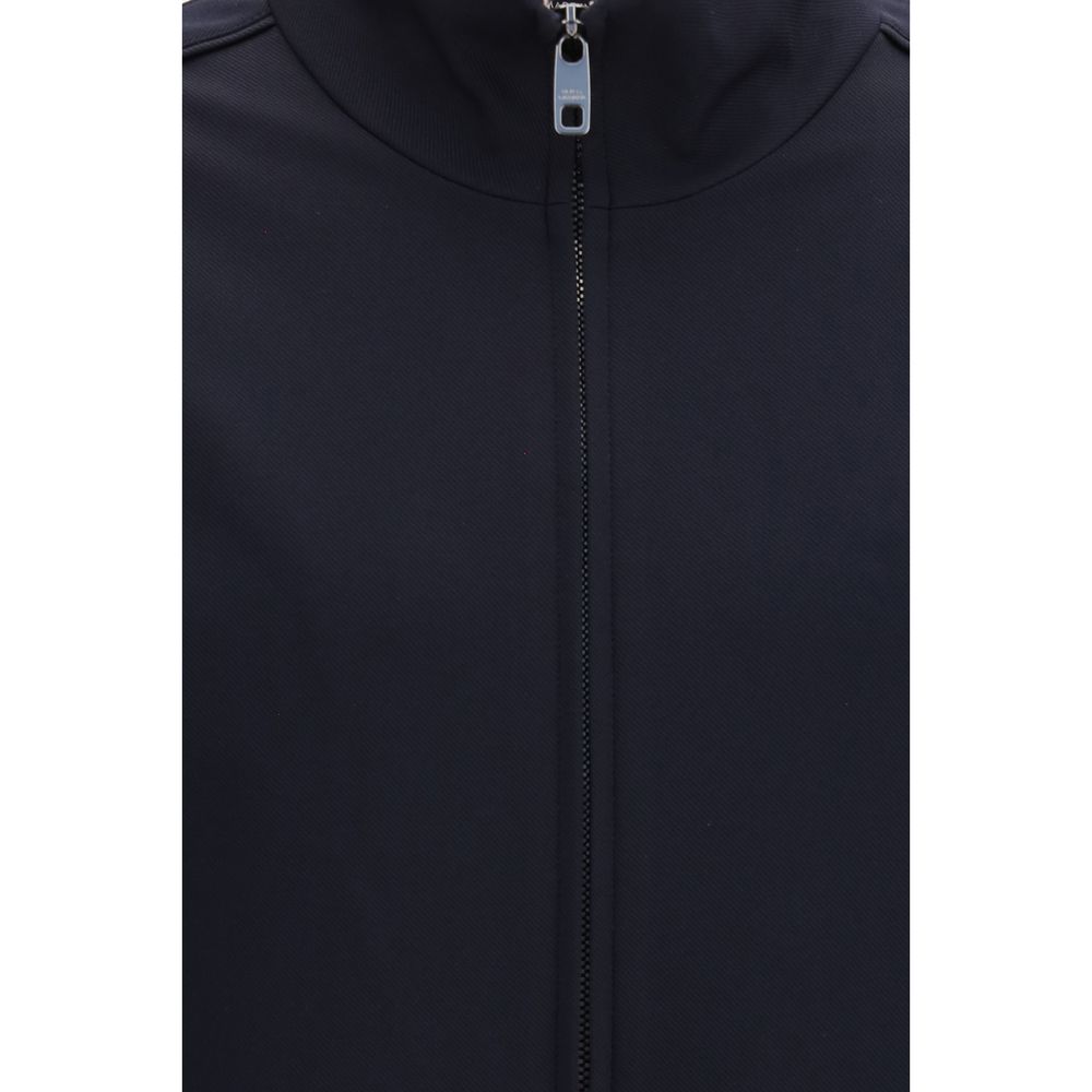 Veste longue Dolce & Gabbana en polyamide bleu