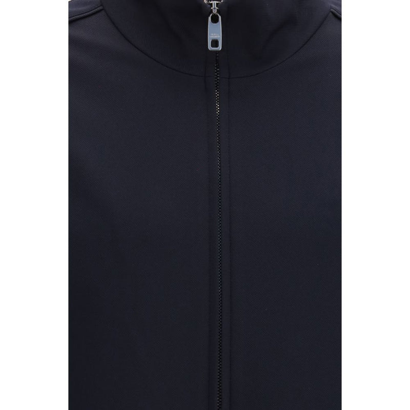 Veste longue Dolce & Gabbana en polyamide bleu