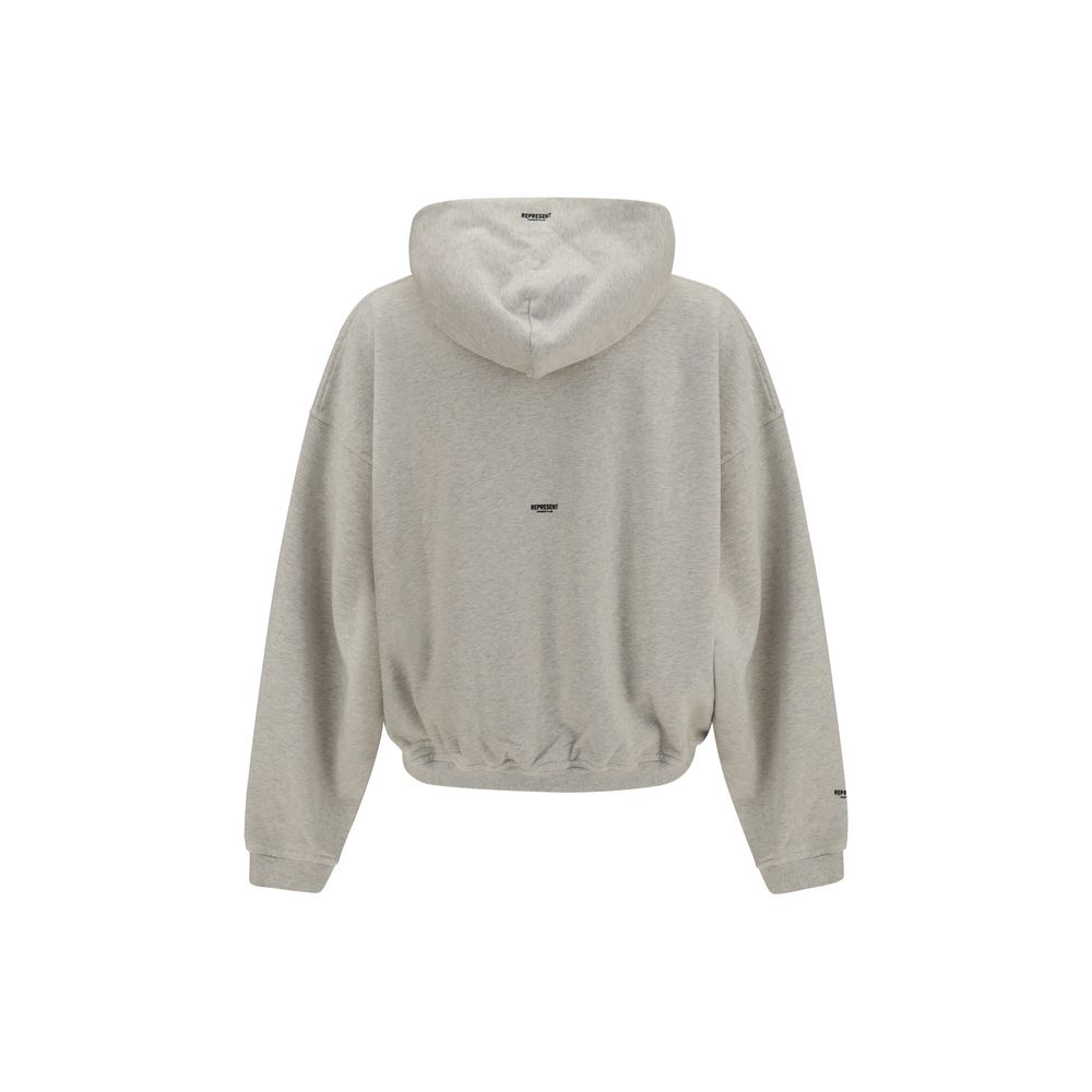Sweat-shirt en coton beige Represent