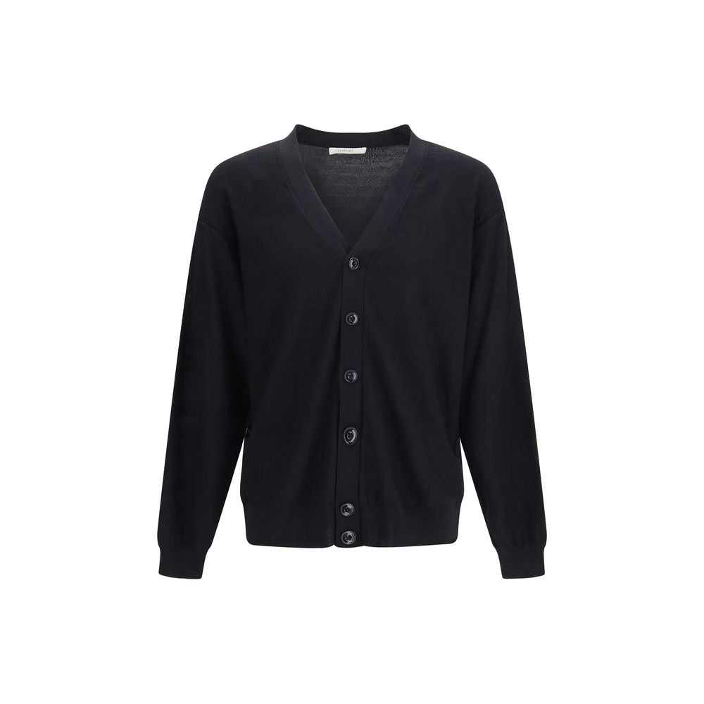 Cardigan Lemaire en laine noire Aries