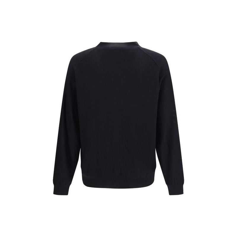 Cardigan Lemaire en laine noire Aries