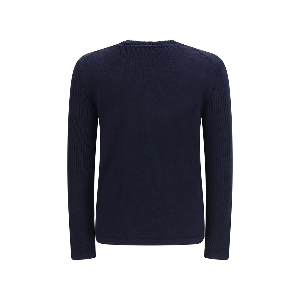 Sweat-shirt Prada en laine bleue Oves Aries