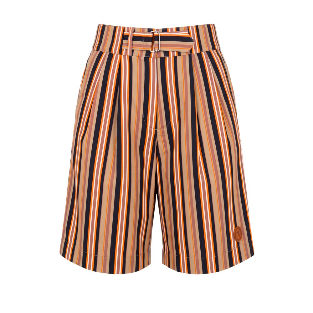 Short en coton beige Trussardi Jeans pour homme