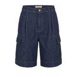 Short en coton mélangé bleu Trussardi Jeans pour homme