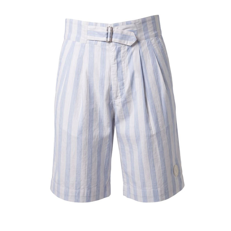 Short en jean Trussardi blanc en coton pour homme