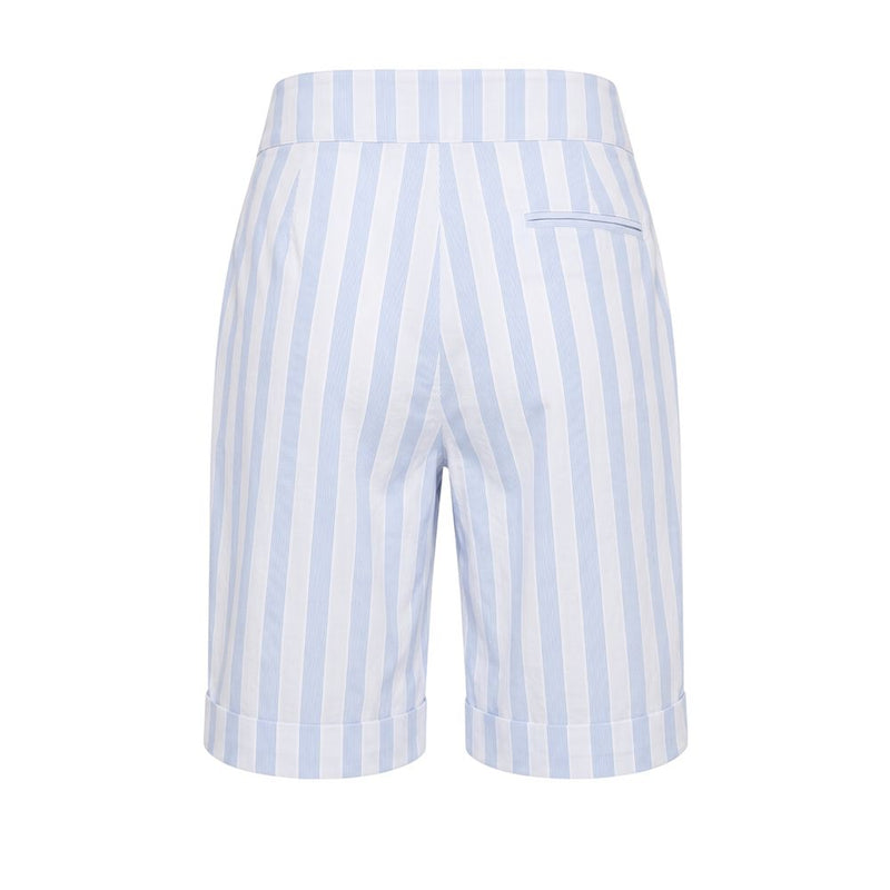Short en jean Trussardi blanc en coton pour homme
