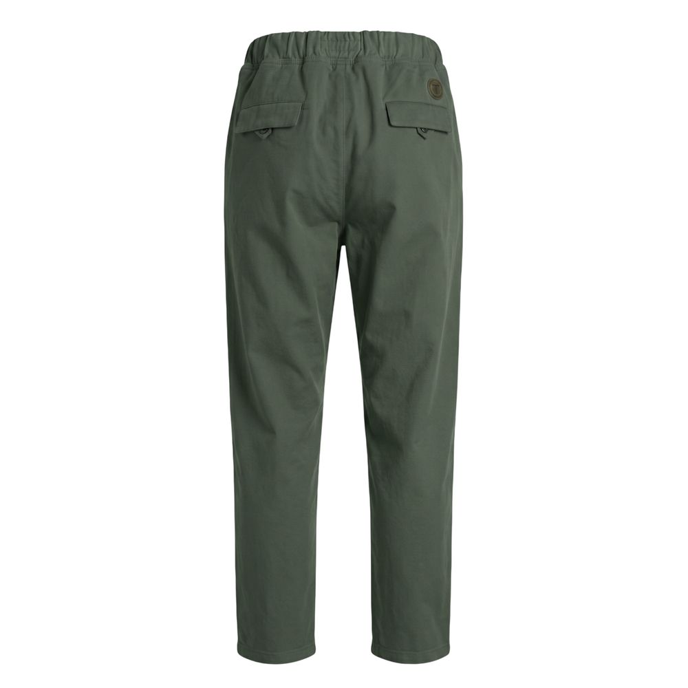 Pantalon homme en coton vert Trussardi Jeans