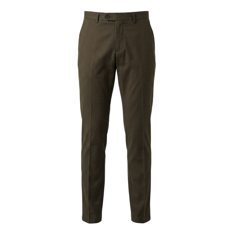 Pantalon homme en coton vert Trussardi Jeans