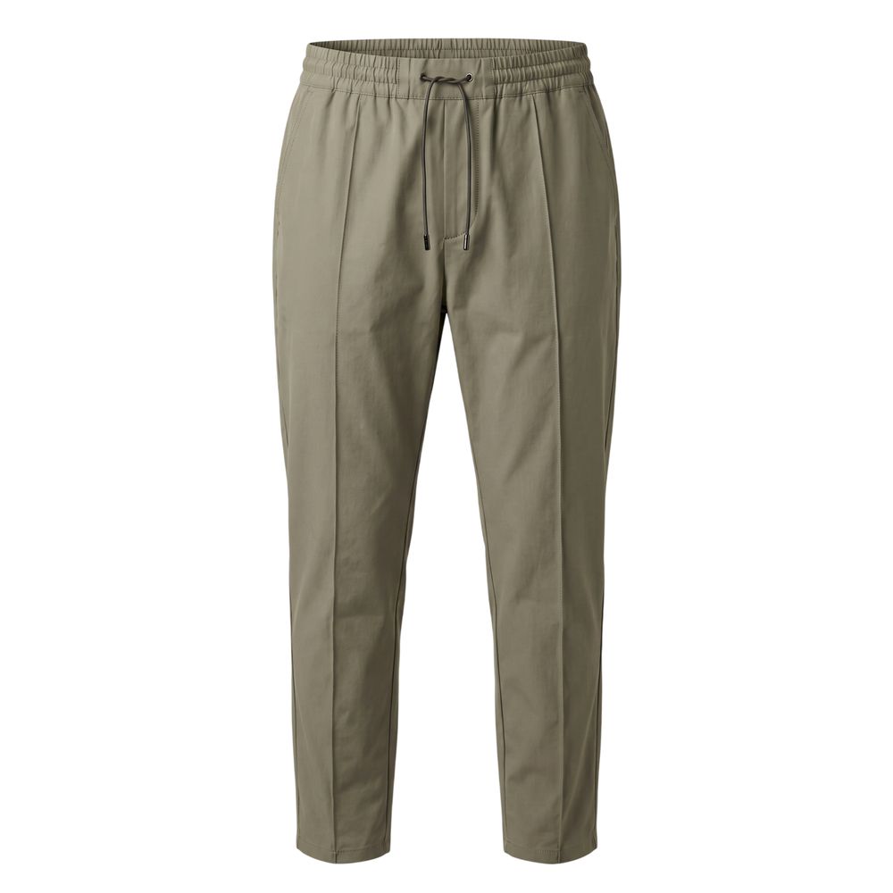 Pantalon pour homme Trussardi Jeans en mélange de coton vert