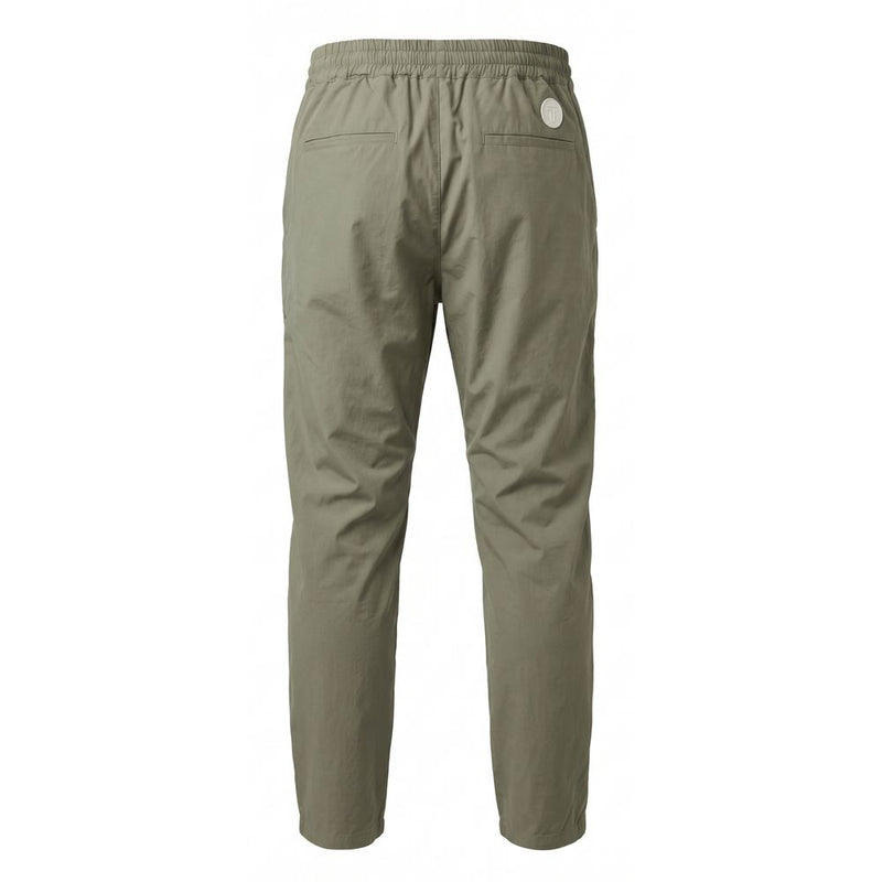 Pantalon pour homme Trussardi Jeans en mélange de coton vert