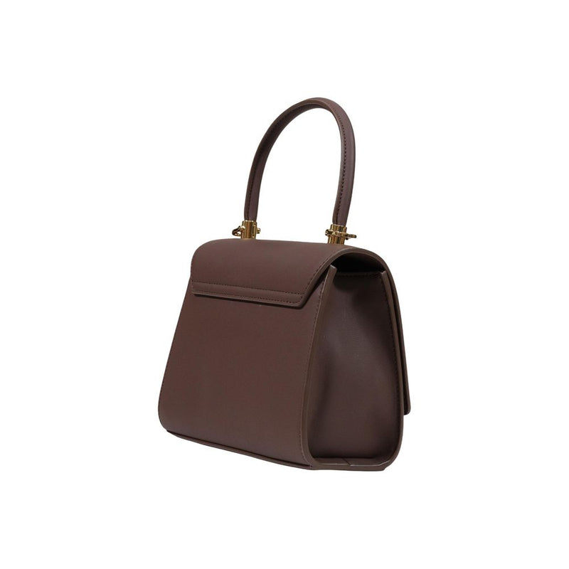 Sac à main Love Moschino en polyéthylène marron