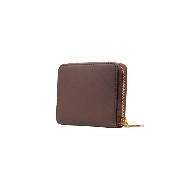 Portefeuille Love Moschino en polyéthylène marron