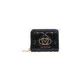 Portefeuille en polyéthylène noir Love Moschino