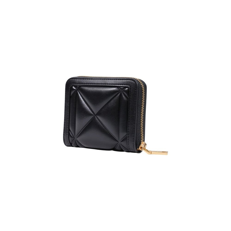 Portefeuille en polyéthylène noir Love Moschino