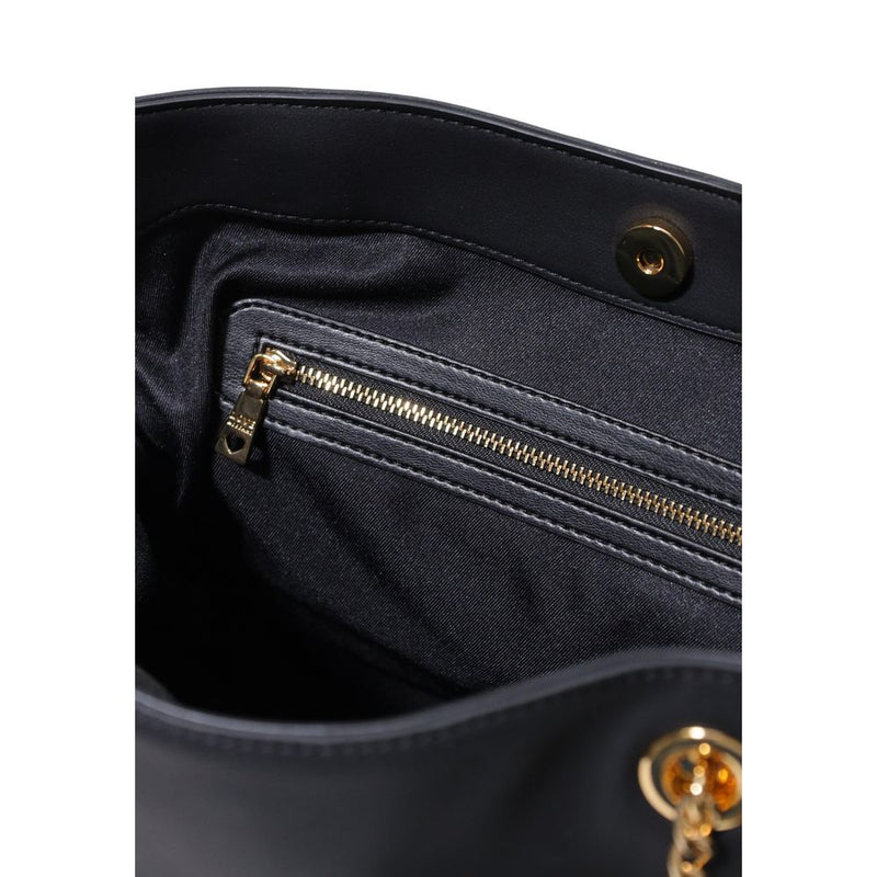 Sac à main Love Moschino en polyester noir