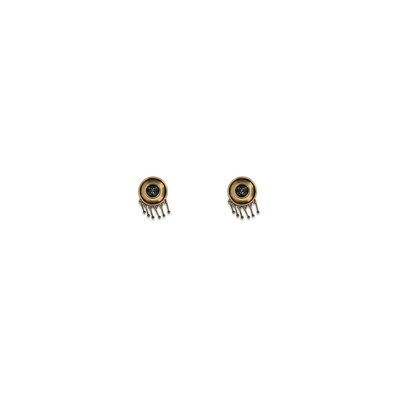 Boucles d'oreilles en laiton doré Versace