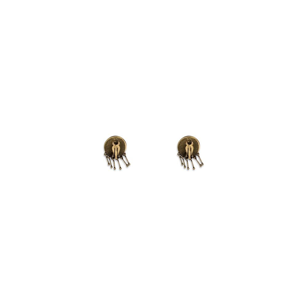 Boucles d'oreilles en laiton doré Versace