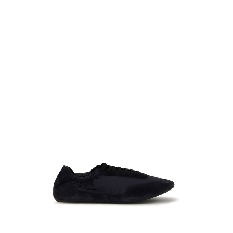 Baskets de sport Prada bleues en caoutchouc