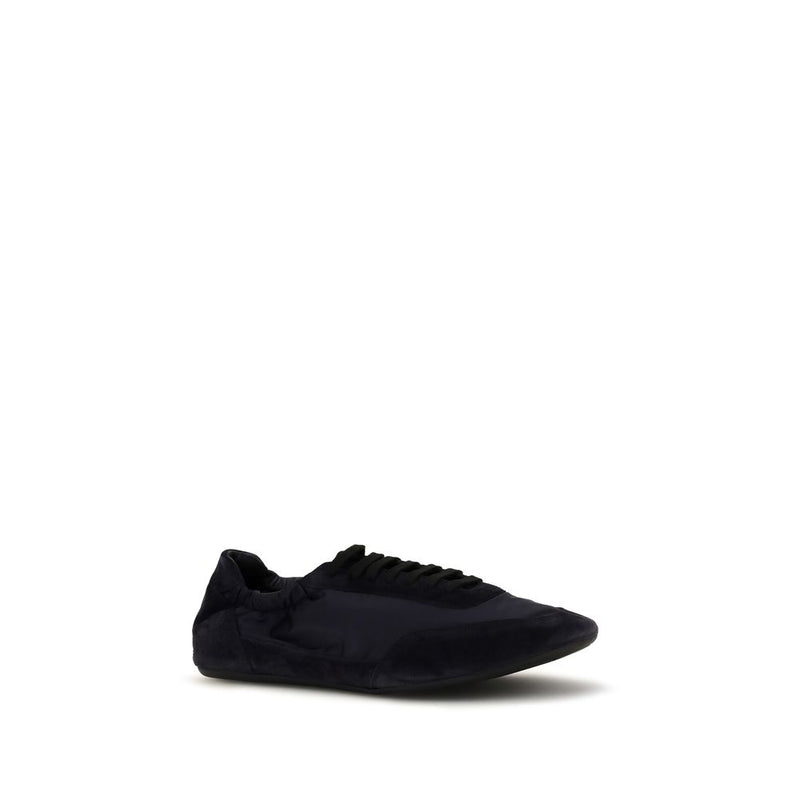 Baskets de sport Prada bleues en caoutchouc