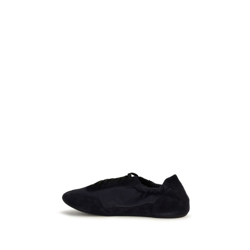 Baskets de sport Prada bleues en caoutchouc