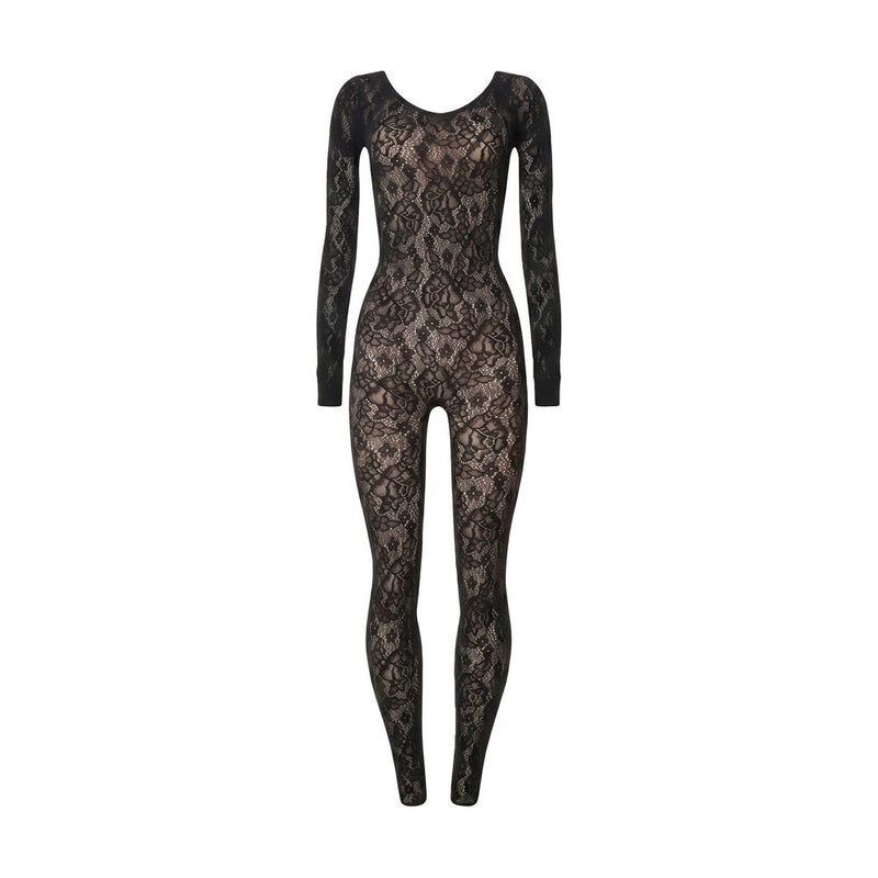 Combinaison Wolford en polyamide noir