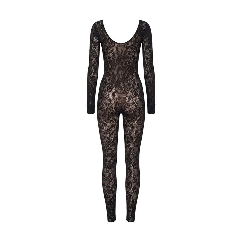 Combinaison Wolford en polyamide noir