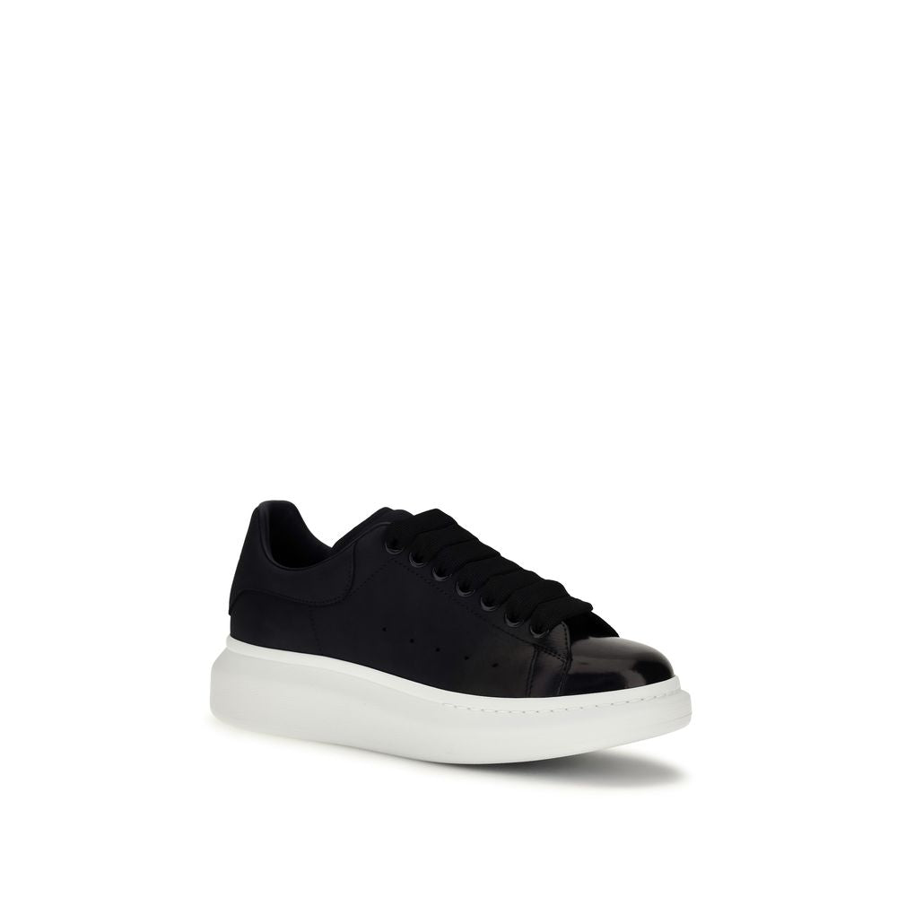 Alexander McQueen Blue Calf Leather Bos Taurus Chunky Sneakers