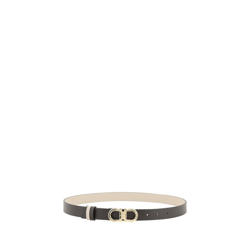 Ceinture Ferragamo Bos Taurus Regular en cuir de veau marron