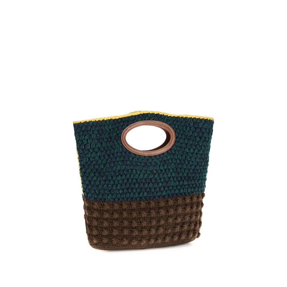 Marni Pochette Oves Aries en Laine Multicolore