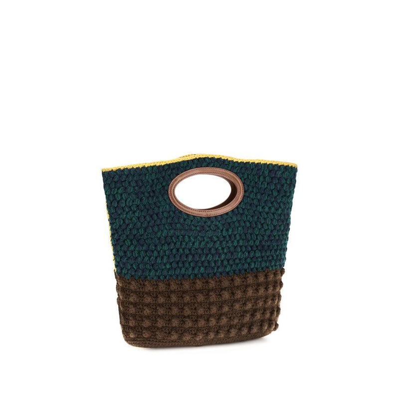 Marni Multicolor Wool Oves Aries Clutch Bag