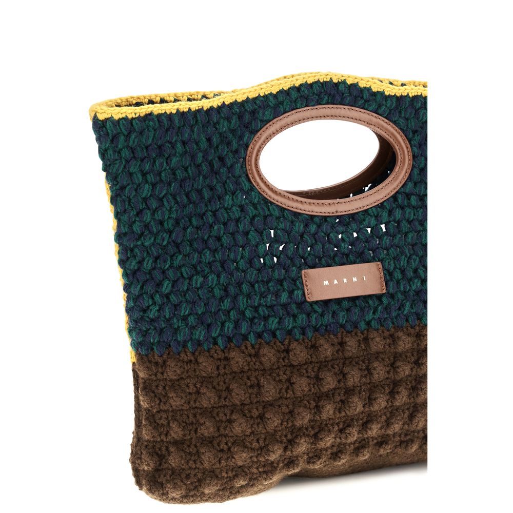 Marni Pochette Oves Aries en Laine Multicolore