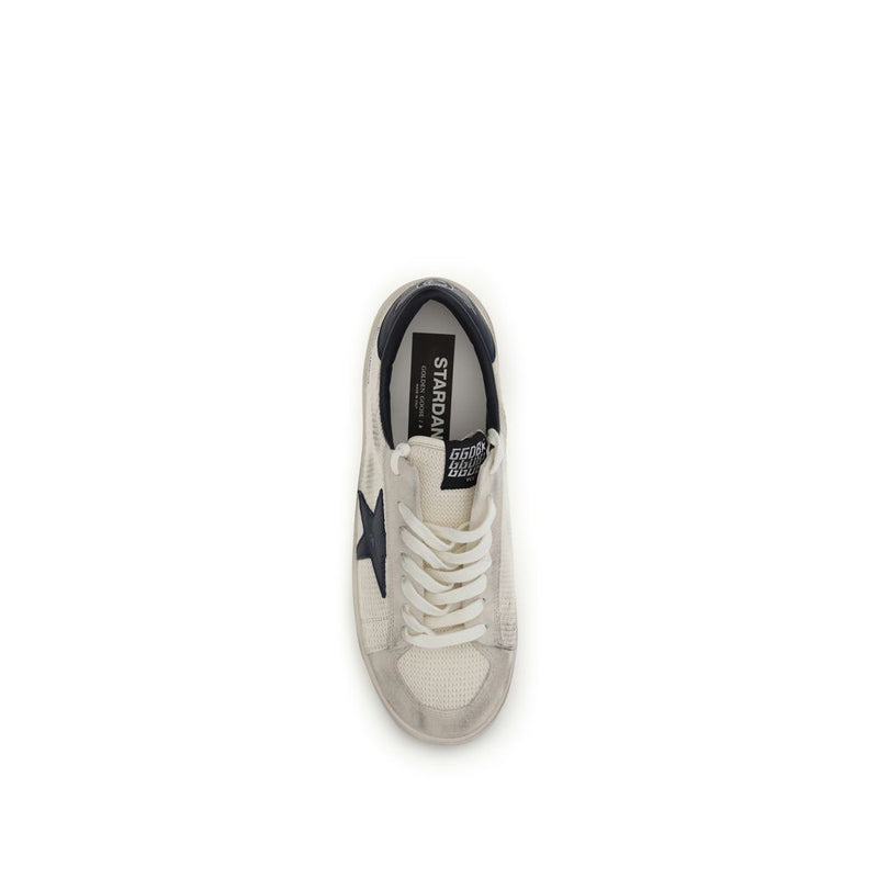 Golden Goose Beige Calf Leather Bos Taurus Athletic Sneakers