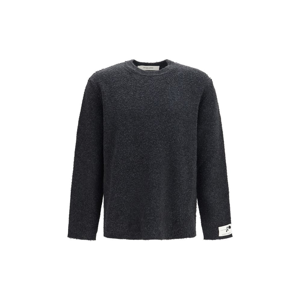 Sweat-shirt Golden Goose Oves Aries en laine grise