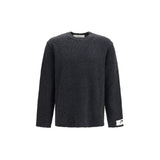 Sweat-shirt Golden Goose Oves Aries en laine grise