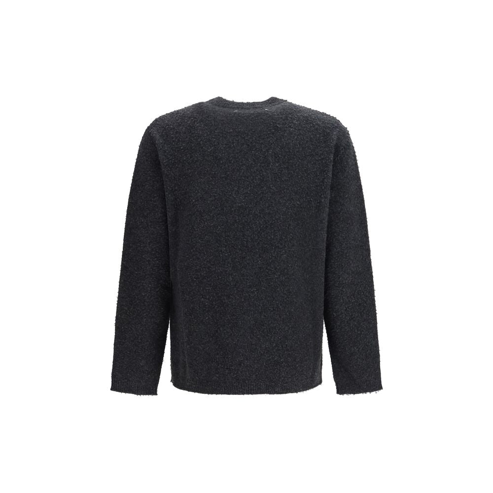Sweat-shirt Golden Goose Oves Aries en laine grise