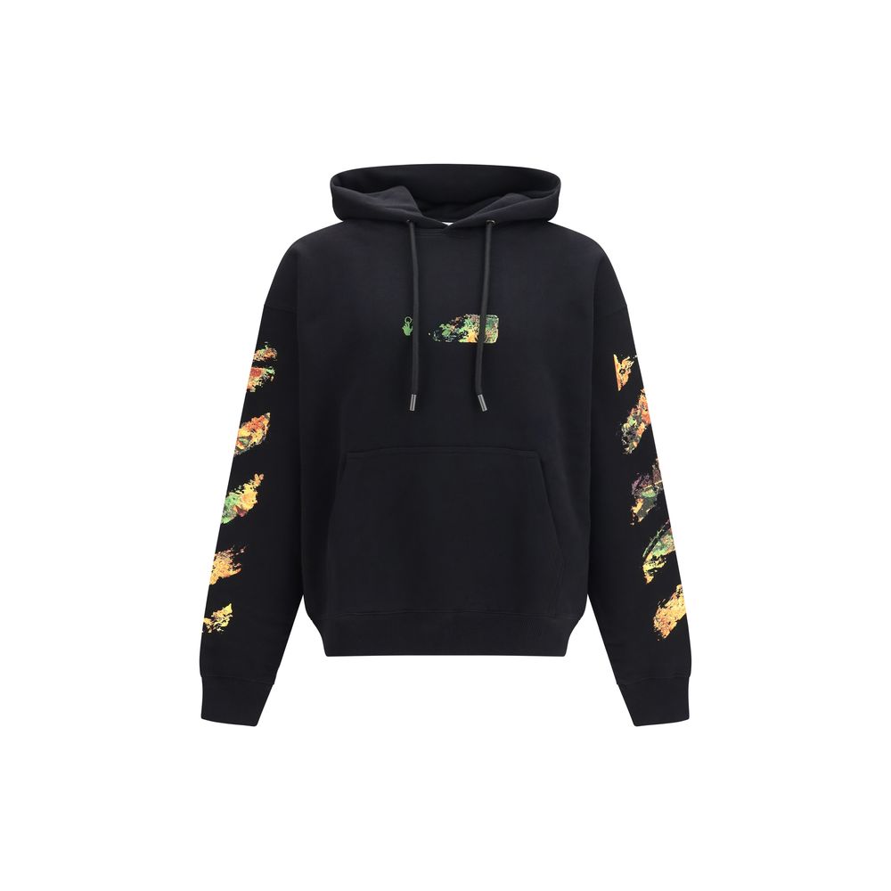 Sweat-shirt Off-White en coton noir