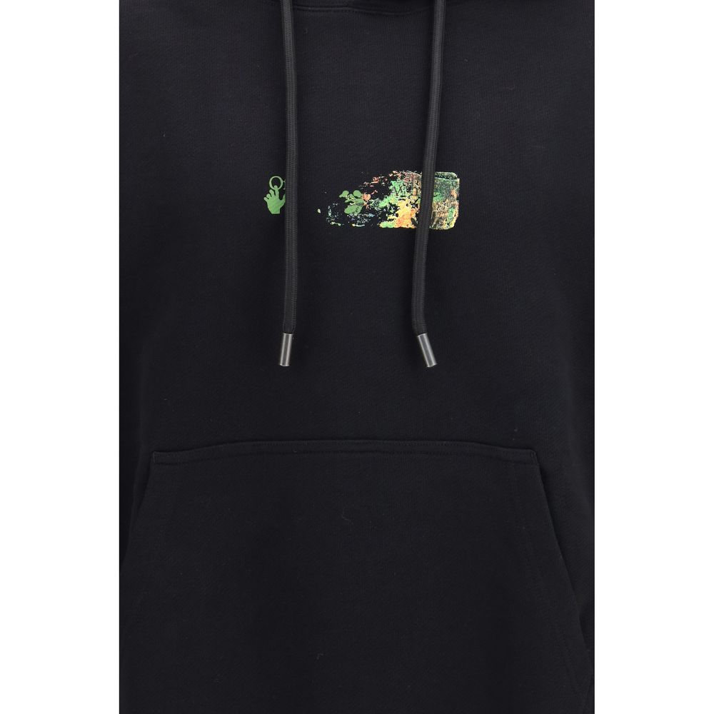 Sweat-shirt Off-White en coton noir