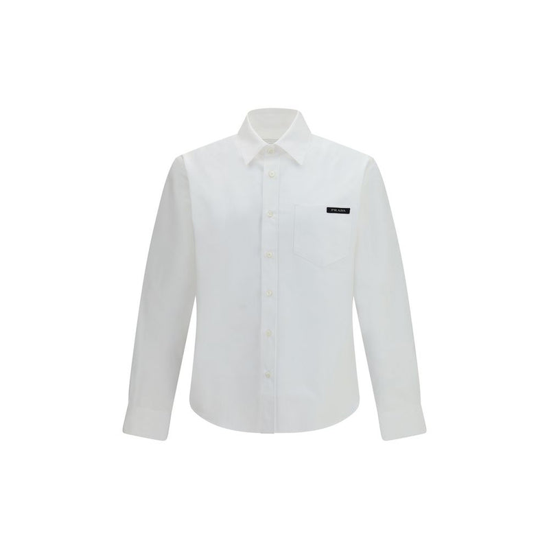 Prada White Cotton Dress Shirt