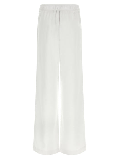 Polo Ralph Lauren White Cotton Joggers (Workout Pants)
